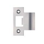 Zoo Hardware Spare Extended Tongue Strike Plate Accessory, Satin Stainless Steel - ZLAP06SS
