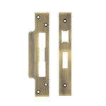 Zoo Hardware Face Plate And Strike Plate Accessory Pack, Florentine Bronze - ZLAP10BFB