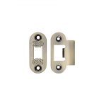 Zoo Hardware Radius Edge Face Plate And Strike Plate Accessory Pack, Florentine Bronze - ZLAP01RFB