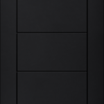 Black Laminate Linear 7P Internal Door