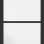 Soho 4L Clear Pre-finished Black Internal Door