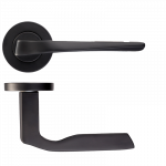 Ironmongery Carina Matt Black Privacy Handle Hardware Pack