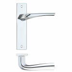 Ironmongery Dorado Polished Chrome Handle Hardware Pack