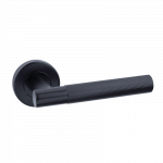 Ironmongery Geneva Matt Black Handle Hardware Privacy Pack