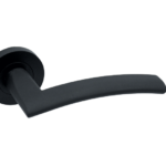 Ironmongery Genoa Matt Black Handle Hardware Pack