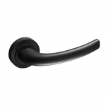 Ironmongery Hydra Matt Black Privacy Handle Hardware Pack