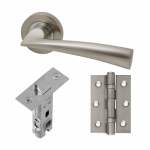 Ironmongery Mars Handle Hardware Pack