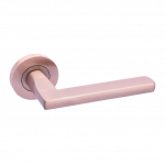 Ironmongery Parma Rose Gold Tone Privacy Handle Pack