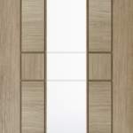 Edmonton 1L Pre-finished Light Grey Internal Door