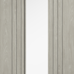 Laminate Sydney Glazed Pre-finished Light Grey Internal Door