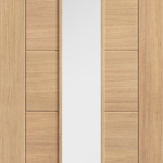 Carini Long Light Unfinished Oak Internal Door