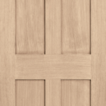 London 4P Pre-finished oak Internal Door