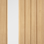 Mexicano Offset Pre-finished Oak Internal Door