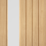 Oak Mexicano Frosted Glazed Offset Internal Door