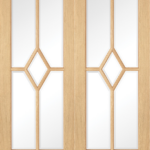 Reims Pair Pre-finished Oak Internal Door