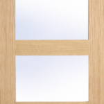 Shaker 4L Unfinished Oak Internal Door