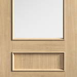 Toledo Glazed Pre-finished Oak Internal Door
