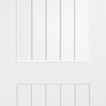 Laminate Cottage Glazed Pre-finished White Internal Door