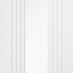 Laminate Sydney Glazed Pre-finished White Internal Door