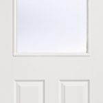 White Moulded Glazed 2P-1L Internal Door