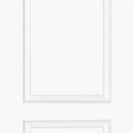 Berlin 2P Pre-finished White Internal Fire Door