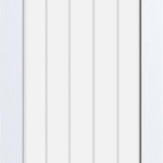 Vertical 1L Primed White Internal Door