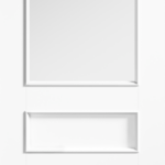 Toledo Glazed Primed White Internal Door