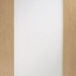 Internal Oak Pattern 10 Door with Clear Glass Door