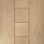Internal Oak Messina Unfinished Internal Fire Door