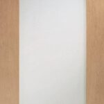 Internal Oak Pre-Finished Pattern 10 Door with Clear Glass