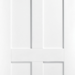 London 4P Primed White Internal Door