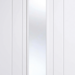 White Mexicano Long Light Glazed Internal Door