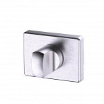 Ironmongery Nolita Thumb turn Satin Chrome Hardware Privacy Pack