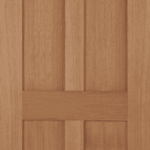 Oak Bristol 4 Panel Unfinished Internal Door
