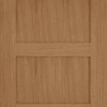 Oak Contemporary 4 Panel Unfinished Internal Fire Door