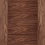 Walnut ISEO Crown Cut Semi Solid Prefinished Internal Door