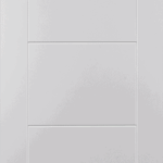 White ISEO Semi Solid Primed Internal Door