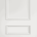 White Basic Primed Mayfair 3 Panel Internal Fire Door