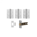 Polished Chrome Tone Internal Hinge and Latch Pack