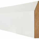 LPD White Primed Skirting Chamfered