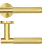 image of Round Rose in a PVD Satin Brass Finish